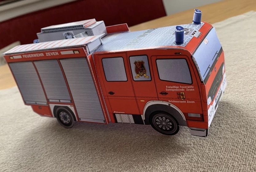 Feuerwehr zum basteln Freiwillige Feuerwehr Zeven